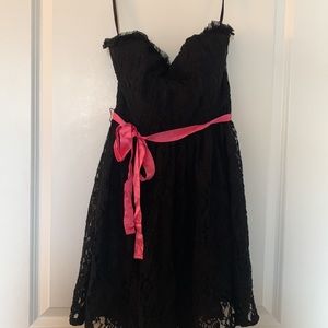 Juicy couture black mini dress